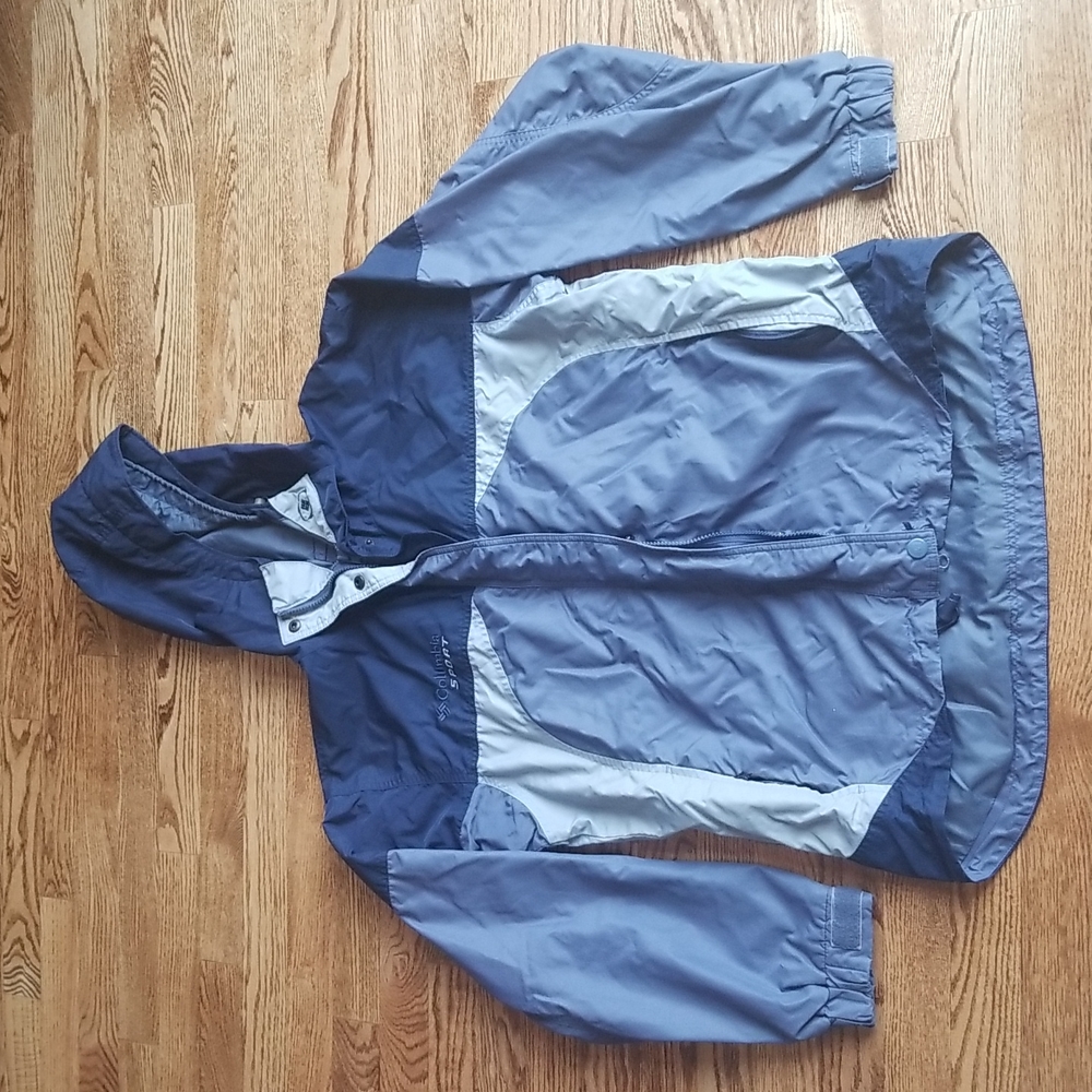 (M) Columbia Women's Lightweight Windbreaker Jacket ❤ Multi-Featured